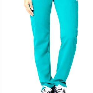 Figs Yola Skinny Teal Scrub Pants - M- Never Worn!
